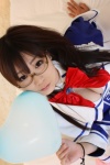 bed blouse chocoball cleavage colorful_wish corset cosplay glasses maiden_warning school_uniform shiori_(colorful_wish) rating:Safe score:1 user:nil!