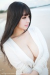 barbie beach cardigan cleavage ocean xiuren_150 rating:Safe score:2 user:nil!