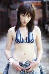 anzu_sayuri bikini_top cleavage flannel_shirt swimsuit warm-up_pants rating:Safe score:1 user:nil!