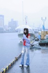 hoodie jeans rain sugimoto_yumi tshirt umbrella wpb_112 rating:Safe score:0 user:nil!