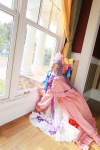 amatsuka_miyu cosplay dress hat patchouli_knowledge purple_hair robe touhou rating:Safe score:0 user:nil!