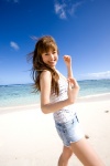 beach denim naturalist nishiyama_maki ocean shorts tank_top rating:Safe score:0 user:nil!