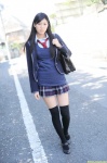 blazer blouse bookbag dgc_0969 pleated_skirt school_uniform shinohara_saemi skirt tank_top thighhighs tie zettai_ryouiki rating:Safe score:1 user:nil!