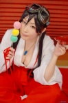 cleavage cosplay goggles hakama kimono koyori magatama maru sengoku_ace sengoku_blade rating:Safe score:2 user:nil!