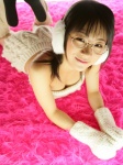 ass boots cleavage ear_muffs eye-dol glasses mittens shorts tokito_ami tubetop rating:Safe score:1 user:nil!