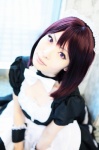 apron ayase choker cosplay dress hairband maid maid_uniform original rating:Safe score:0 user:nil!