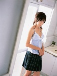 bra camisole miniskirt pleated_skirt skirt sugimoto_yumi rating:Safe score:0 user:nil!