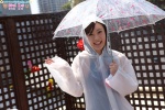 kana_yuuki one-piece_swimsuit raincoat swimsuit umbrella wet rating:Safe score:0 user:nil!