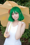 cosplay green_hair kazami_yuuka kouwaaiki swimsuit touhou umbrella rating:Safe score:0 user:pixymisa