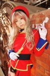 band_uniform blazer chaps cosplay gloves hat macross macross_frontier microphone multi-colored_hair sachi_budou sheryl_nome shorts rating:Safe score:0 user:nil!