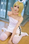 blonde_hair cosplay dress hairbow hair_clips kagamine_rin maron panties tagme_song thighhighs vocaloid zettai_ryouiki rating:Safe score:1 user:nil!