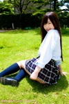 blouse kneesocks matsuoka_rie pleated_skirt school_uniform skirt rating:Safe score:1 user:nil!