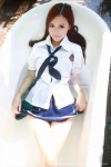 bathroom bathtub blouse miniskirt school_uniform skirt toro_(ii) wet xiuren_014 rating:Safe score:1 user:nil!