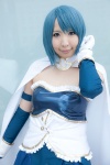 blue_hair cape corset cosplay detached_sleeves dress gloves miki_sayaka naka_aru puella_magi_madoka_magica rating:Safe score:0 user:pixymisa