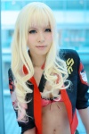 blue_eyes bra cosplay macross macross_frontier multi-colored_hair sheryl_nome ureshino_natsuga vest rating:Safe score:0 user:pixymisa