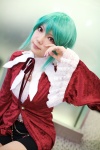 asellus blouse cape cosplay green_hair ibara saga_frontier shorts tie rating:Safe score:0 user:nil!