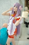 apron chii cosplay hair_pods pantyhose purple_hair qipao ranma_1/2 shampoo twintails rating:Safe score:3 user:nil!