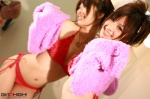 bikini cardigan cleavage croptop girlz_high mirror murase_yukiho side-tie_bikini swimsuit rating:Safe score:0 user:nil!