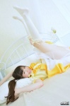 4k-star_174 apron bed dress kneehighs kuyuu_akane twintails rating:Safe score:2 user:nil!