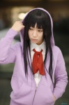 akiyama_mio blouse cosplay hoodie k-on! school_uniform yaya rating:Safe score:0 user:nil!