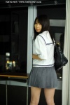 arimori_miyu bookbag pleated_skirt sailor_uniform school_uniform skirt tie tokyo-hot_e501 rating:Safe score:0 user:nil!