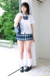 blouse costume dgc_0611 loose_socks miniskirt plaid pleated_skirt school_uniform shinozaki_ai skirt socks rating:Safe score:1 user:nil!