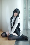 blouse cosplay inu_boku_secret_service jumper sasa shirakiin_ririchiyo thighhighs zettai_ryouiki rating:Safe score:6 user:nil!