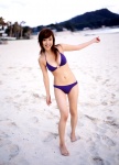 barefoot beach bikini cleavage kiguchi_aya swimsuit temptation rating:Safe score:2 user:nil!