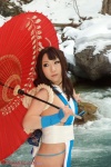 cosplay fan gauntlets hairbow kimono king_of_fighters kunoichi saku shiranui_mai umbrella rating:Safe score:0 user:nil!