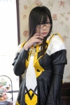 chocoball chokotto_niso cosplay discipline dress glasses kaneda_maiko school_uniform tie rating:Safe score:0 user:nil!