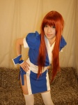 cosplay dead_or_alive kasumi_(doa) kunoichi pantyhose red_hair saya thighhighs rating:Safe score:1 user:nil!