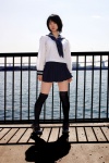 iiniku_ushijima pleated_skirt sailor_uniform school_uniform skirt thighhighs zettai_ryouiki rating:Safe score:1 user:nil!