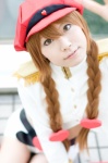 aiba_ai alice_parade blonde_hair cap cosplay rouge13 shorts twin_braids uniform rating:Safe score:0 user:pixymisa