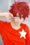 cosplay crossplay red_hair star_driver tough tshirt tsunashi_takuto rating:Safe score:0 user:nil!
