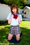 blouse bookbag kneesocks pleated_skirt sakamaki_asuka school_uniform skirt rating:Safe score:0 user:nil!