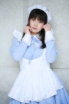 apron cosplay dress hairband katase_miaka maid maid_uniform original rating:Safe score:0 user:nil!