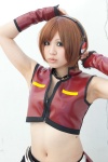 choker cosplay croptop fingerless_gloves gloves headphones meiko rita sakine_meiko vocaloid rating:Safe score:1 user:pixymisa