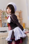 apron cosplay maid maid_uniform rinrinko shannon thighhighs umineko_no_naku_koro_ni rating:Safe score:2 user:pixymisa