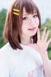 cosplay hair_clip hirasawa_yui kii_anzu k-on! tshirt rating:Safe score:0 user:pixymisa