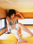 bed bikini cleavage side-tie_bikini swimsuit yamasaki_mami rating:Safe score:0 user:nil!