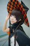 ai_(v) camisole cape cosplay inu_boku_secret_service jumper shirakiin_ririchiyo twin_braids witch_hat rating:Safe score:0 user:nil!