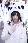 blouse cosplay jacket mahiru panda_hat tagme_character tagme_series twin_braids rating:Safe score:0 user:nil!