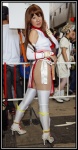 choker cosplay dead_or_alive kasumi_(doa) kunoichi mizuki_akira pantyhose side-tie thighhighs rating:Safe score:0 user:pixymisa