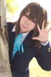 blazer blouse cosplay hair_clips hirasawa_yui k-on! onagi_mayu ribbon_tie rating:Safe score:0 user:pixymisa