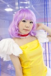 choker cosplay creamy_mami dress mahou_no_tenshi_creamy_mami morisawa_yu purple_hair uru_rin rating:Safe score:0 user:pixymisa