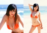 beach bikini matsumoto_sayuki ocean side-tie_bikini swimsuit rating:Safe score:2 user:nil!