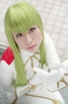 cc code_geass cosplay gloves green_hair momose_riyu uniform rating:Safe score:0 user:nil!