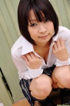 blouse cleavage dgc_0895 kneesocks miyatsuka_kei open_clothes pleated_skirt school_uniform skirt rating:Safe score:0 user:nil!