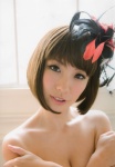bra fishnet_pantyhose headdress pantyhose skirt yamamoto_azusa rating:Safe score:1 user:pixymisa