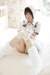 bed boots dress iiniku_ushijima mittens panties sheep_ears rating:Safe score:4 user:nil!